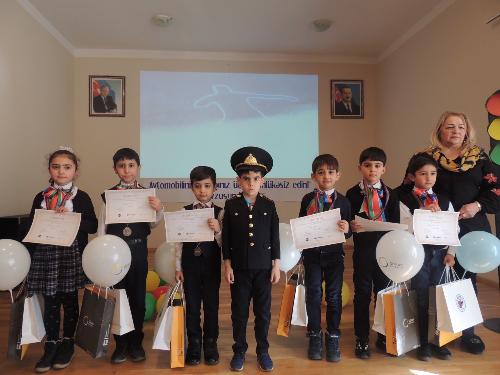 “Avtomobilinizi uşaqlarınız üçün təhlükəsiz edin”  - “Günay Sığorta” (FOTOLAR)